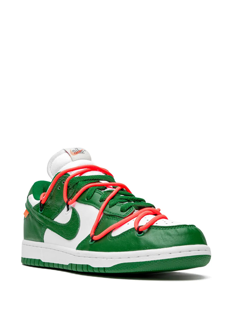 Nike X Off-White Tênis Dunk Low Verde
