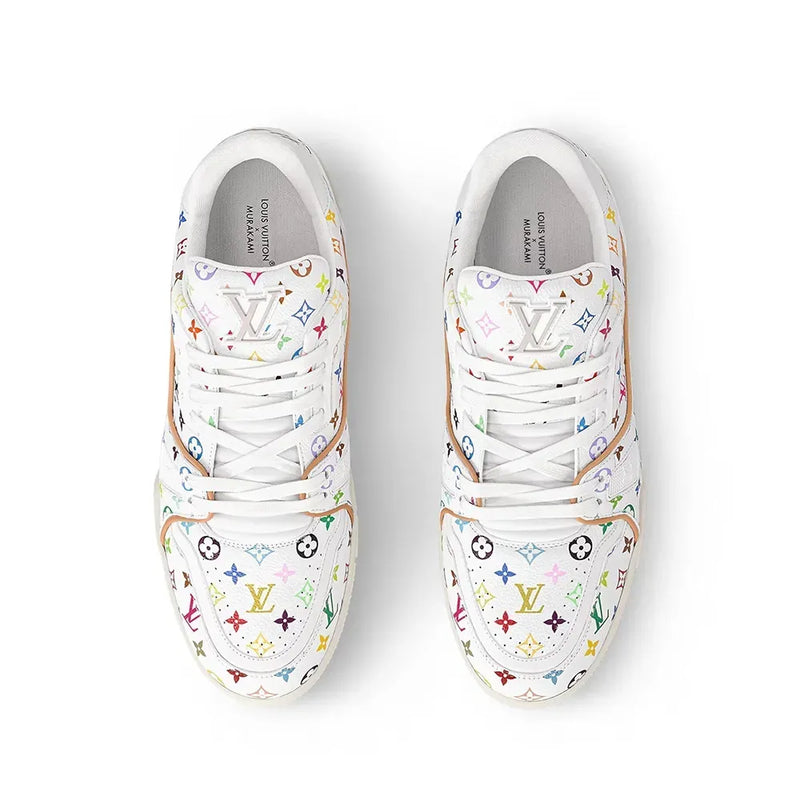 Takashi Murakami x Louis Vuitton LV Trainer White