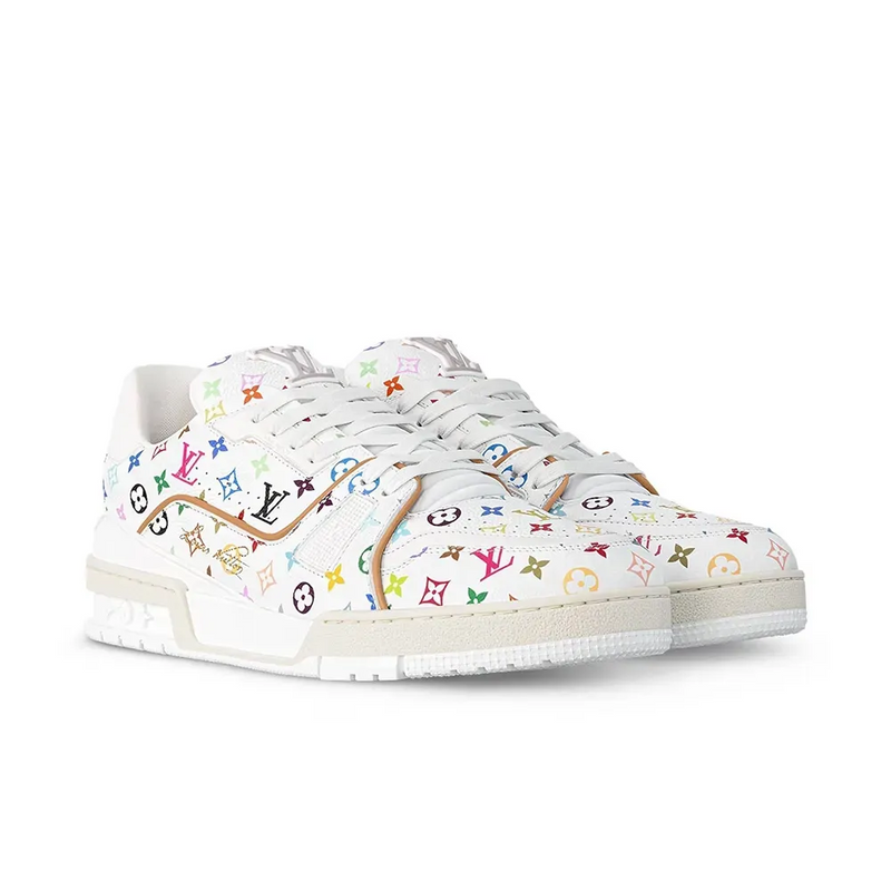 Takashi Murakami x Louis Vuitton LV Trainer White