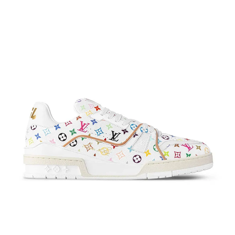 Takashi Murakami x Louis Vuitton LV Trainer White