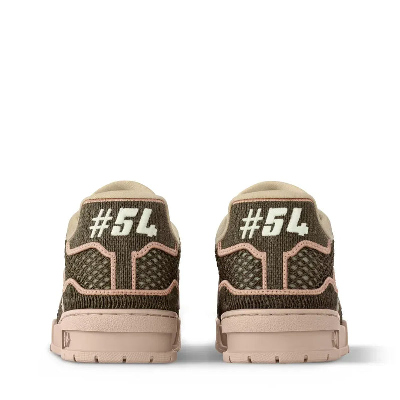 Louis Vuitton LV Trainer Raffia Brown