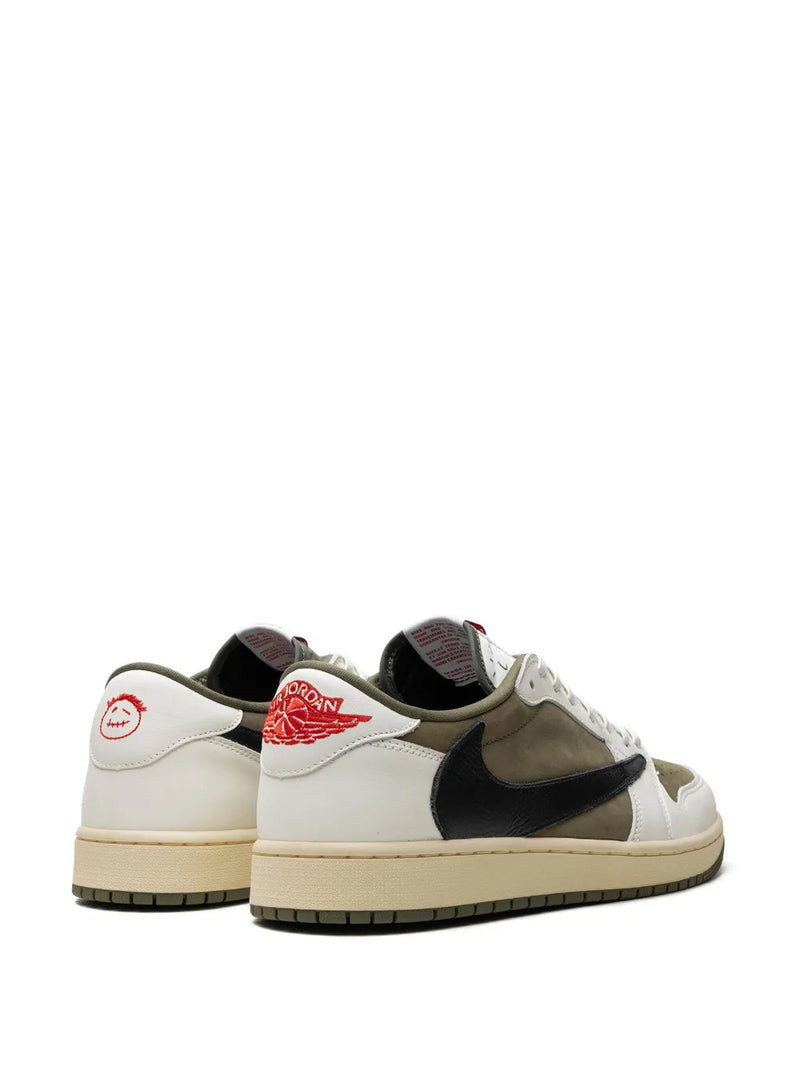 Jordan Tênis Air Jordan 1 Retro Low OG "Medium Olive" x Travis Scott