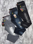 Kit 3 Calças Jeans Jogador