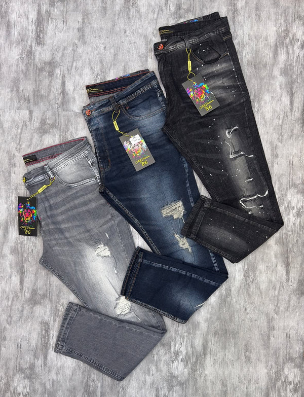 Kit 3 Calças Jeans Jogador