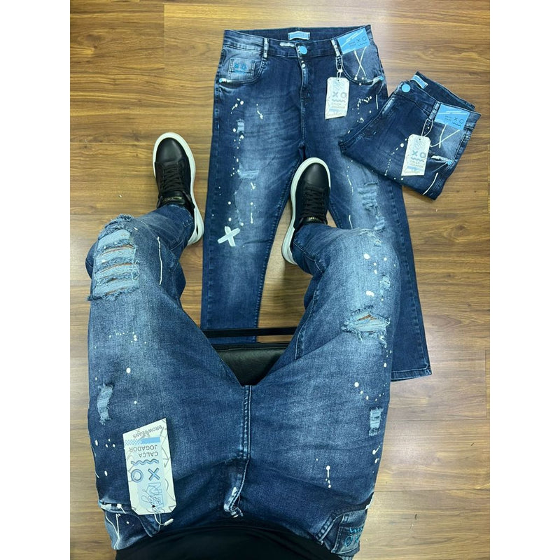 KIT 4 CALÇA JOGADOR SKINNY